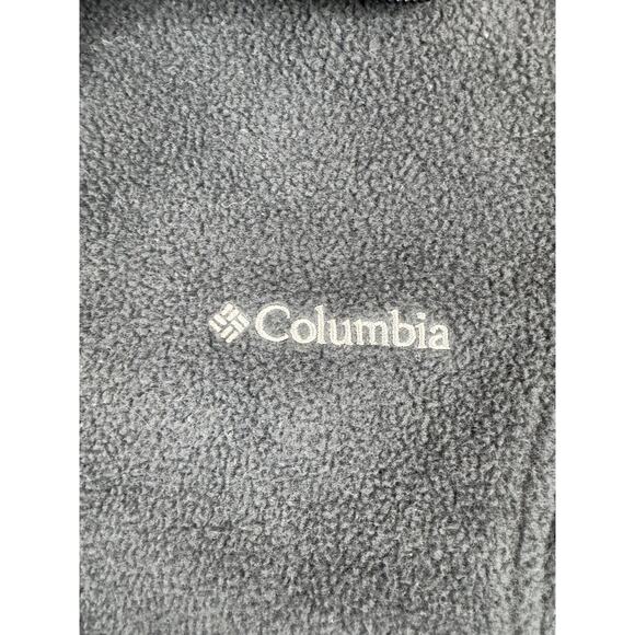 Columbia Benton Springs Fleece Vest Womens XL Black WL1023 Sleeveless Full Zip - Picture 2 of 11
